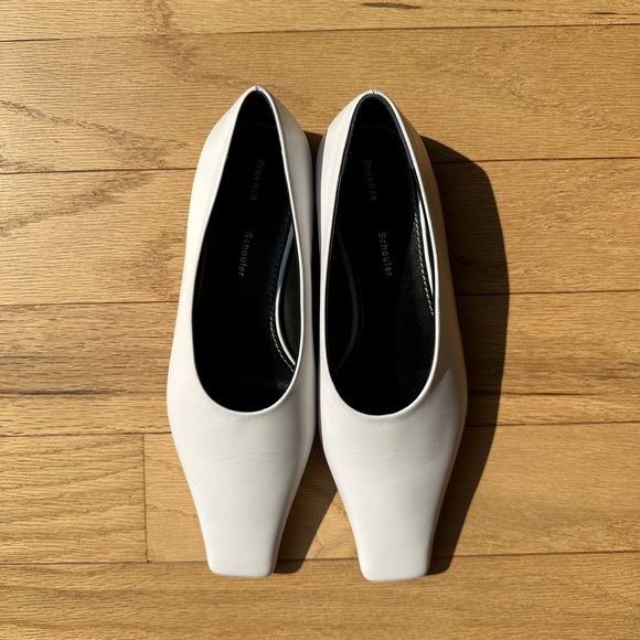 Proenza Schouler Trap Flats White - Picture 3 of 8